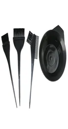 4-teiliges Haarfärbemittel-Schüssel-Kamm-Bürsten-Werkzeug-Set, Haarfärbe-Werkzeuge, Salon, Friseur-Styling, Tönung, DIY-Werkzeug. 5069692