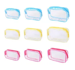 PVC CLEAR WOMEN MAKEUP COSMETIC BAG Waterproof Transparent Make Up Organizer Storage Wash Travel Toyreatry Accessories Supplies ZA23670569