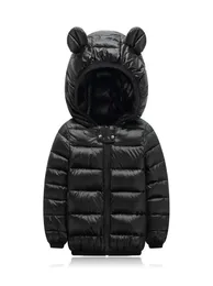 Kids Down Hoodies Coats Cotton Accendini con cerniera più leggera Nuova tecnologia pressatura a maniche lunghe per bambini piccoli Giacca inverno Snow Coat5540426