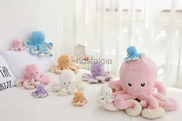 حيوانات محشوة بالجملة ألعاب مخصصة Huggy Wuggy Octopus Plush 80cm Stuff Stuff Stuff Animal Pillow Gift Octopus Squid Plush Doll for Kids 240307