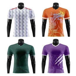 Anpassad sublimeringsteam sportfotboll Tshirt Youth Boy Girls College Soccer Jersey Shirt Short Sleeve Wox863 240228