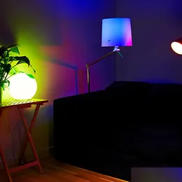 LED ampuller Brelong Akıllı Wifi Uzaktan Telefon Uygulaması Ses Kontrolü RGB Dekoratif BB Amazon Alexa / Home Bırak Teslim Işıkları Lig DHTCJ