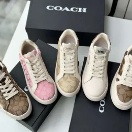 Scarpe da donna per la famiglia C con tacco medio con suola spessa stile britannico Scarpe casual da donna nuove con lacci Scarpe sportive piatte con blocco colore trendy e versatili