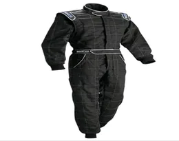 Motorcycle car racing suit coverall jacket pants set fit men and women black blue red polyester not fireproof5742915