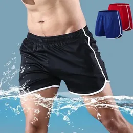 Herr shorts sommar löpande män sport jogging fitness snabb torr gym sport gymnastik korta byxor strandshorts