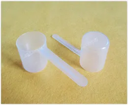 Cucchiaio da 30 grammi in plastica trasparente HDPE da 60 ml per detersivo per latte in polvere, confezione sfusa da 100 pezzi OP8579935223