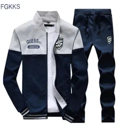 FGKKS 2018 Homens Sportswear Hoodies Set New Outono Terno Roupas Fatos de Treino Masculino Moletons Casacos Track Suits7786218