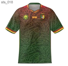 Futbol Formaları Kamerun Futbol Formaları 2024 Afrika Kupası Kamerun Futbol Gömlekleri Maillot Camerounais Onana Wooh Erkek Jersey Shirth240307