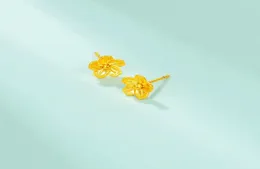 Stud Earrings For Women Fashion Retro Simple Flower Earring Wedding Engagement Jewelry Gifts Kolczyki Damskie2618946