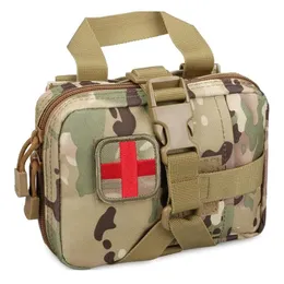 アップグレードタクティカルEMTポーチリッピングモルキットIfak Tearaway First Aid Kit Travel Travel Outdoor Hiking Mergency Survival Bag 240223