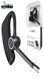 V8S Business Bluetooth Headset Wireless Earphone Car Bluetooth V40 Phone Hands Mic Music för iPhone Samsung5654013