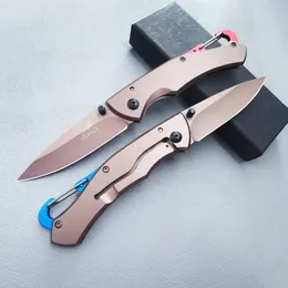 Ny Mini Titanium Keychain Pocket Knife Outdoor Camping Sharp Folding Knife Stainless Steel Fruit Fick Knife