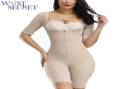 WAIST SECRET Donna Vita Trainer Shaper completo per il corpo Gamba Braccio Pancia Mutandine contenitive Busto Push Up Shapewear Butt Lifter Tuta CX20066127999