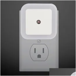 Night Lights Sensor Night Light Saving Led Lamp Smart Dusk To Dawn Lamps Nightlight For Bedrooms Toilets Stairs Corridors Drop Deliver Dhvfb