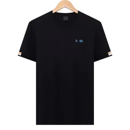 مصمم Mens T Shirt Bos عالي الجودة جديد كلاسيكي طباعة طبع غير رسمي الأزياء الفاخرة بنسبة 100 ٪ قميص القطن العالي التنفس قميص شارع شارع كبير M-3XL V4