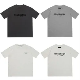 メンズデザイナーTシャツサマークラシックミニマリストラウンドネック短袖ルーズカジュアル女性用レタープリントTシャツサイズS-XL