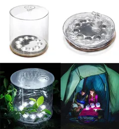 10LED CAMPING SOLAR POWERED FOLDABLE BEDAGABLATA PORTABLE LIGHT LAMP FÖR GARDEN YARD LED Solar Light Outdoor3133729