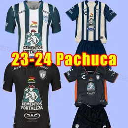 Футбольная майка Pachuca CLUB 2023 2024 Home Away 23/24 LIGA MX Kit Трикотажные изделия мужская детская форма футбольные рубашки Camiseta de Futbol Таиландская качественная форма 16-2XL