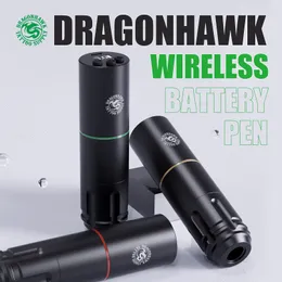 Dragonhawk Wireless Tattoo Pen Professional Rotary Motor Machine 1600mAh Battery WQP-213