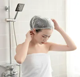 Thick Clear Waterproof Disposable Shower Caps for Women Kids Girls Travel Spa el8675627