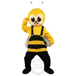 2024 Halloween Neues Bienen-Maskottchen-Kostüm für Erwachsene, Thema Kostüm, Weihnachtskostüm, ausgefallenes Kostüm, Werbebekleidung