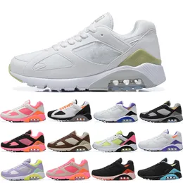 Atacado clássico masculino feminino terra 180 tênis de corrida moda tênis esportes treinador almofada sapatos superfície respirável esporte shes 36-45