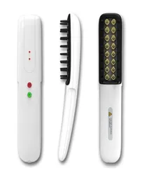 Pente portátil para crescimento de cabelo, terapia de baixo nível, 2022, com 16 diodos, laser para uso doméstico pessoal, 5153233