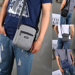 Мужская повседневная сумка через плечо, дорожная мужская многофункциональная водонепроницаемая сумка, маленькая сумка на слинге для работы, бизнеса