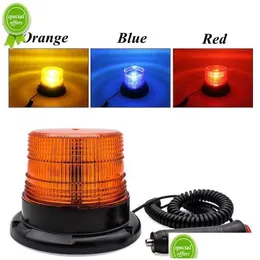 Dekorative Lichter Neues Auto-Blitzlicht Notfall rotierende Verkehrsanzeige Blitzleuchte LED Orange Blau Rot Warnung Drop Lieferung A Dheyq