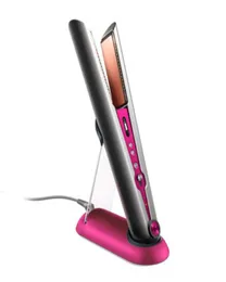 Dropship Top Hair Straightener 2 In 1 Curler HairStraightener Rosepink Fuchsia Color Stock with High Quality7351839