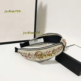 2024 Haarspangen, berühmte Designer-Haarreifen, modische klassische Accessoires, koreanischer Nationalstil, Stickerei, Haarnadel, Vintage-Buchstaben, breite Krempe, Stirnband, Kopfbedeckung, Geschenke