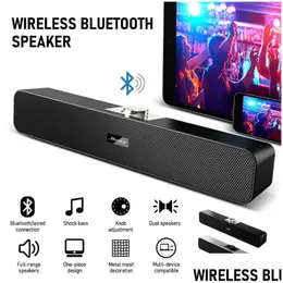 Bookshelf Speakers Subwoofer Bluetooth Speaker Home Theater Tablet Loudspeaker Portable Travel Music Player Outdoor1 Drop Delivery El Dhlij