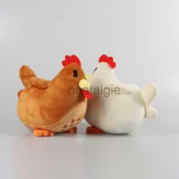 Schleczone pluszowe zwierzęta 22 cm Stardew Valley Chicken Pillow Soft Animal Toys Cartoon Dzieci Prezent urodzinowy Boże Narodzenie 230217 240307
