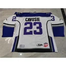 3740Custom Men Youth women Vintage Custom ECHL Reading Royalss 23 Marc Cavosie Home Hockey Jersey Size S5XL or custom any name or3756155