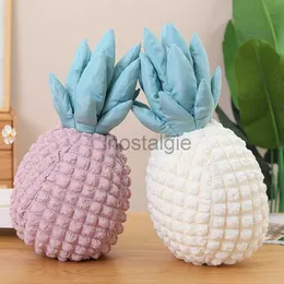 Hayvanlar 50cm Kawaii Simülasyon Ananas Peluş Dolgulu Bitki Yastığı Peluches Meyve Oyuncak Çocuk Bebek Brithday Hediye Kız HKD230706 240307