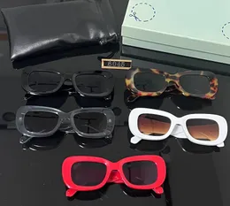Модные роскошные солнцезащитные очки в белой оправе Брендовые мужские и женские солнцезащитные очки в оправе для очков в стиле хип-хоп Квадратные солнцезащитные очки Спортивные солнцезащитные очки для путешествий