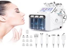 6 in 1 H2O2 Hydro Gesichtsdermabrasion Wasser Sauerstoff Jet Peel Hydra Diamond Beauty Skin Scrubber RF Biolifting Facelifting Maschine9318056