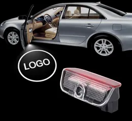Skoda Led Araba Kapısı Hoş Geldiniz Logo Otomobil Markası 3D Gölge Light Projector Skoda VW Superb1739139
