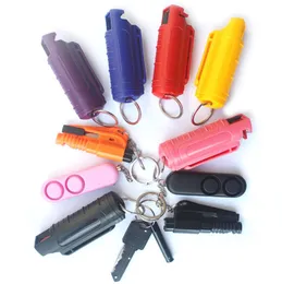 Portabel spray självförsvar hushållsdrottar för kvinnor hemprodukter självförsvar nyckelring utomhus kvinnliga nyckelringar9737869
