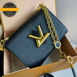 Crossbody Bag Designer Torba Popularna folia pianka Mała kwadratowa torba designerska metal długi łańcuch V prosta moda klasyczna torba na ramię damska bardzo n