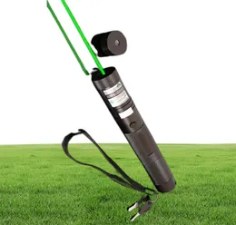 Super Powerful Military materials 100000m 532nm high powered green laser pointers SOS LED light Flashlight hunting teachingsafe k8269453