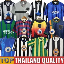 Retro soccer jerseys NewcastleS 80 82 83 84 93 95 96 97 98 99 SHEARER NUFC HAMANN PINAS UNITED OWEN classic football shirt top vintage 1997 2001 long sleeves