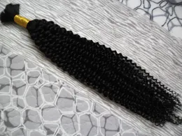 Bulk Afro kinky curly braiding hair 100 no seft humer hair bulk for braiding 100g no waft bundles7089385