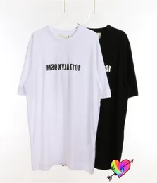 MEN039S Tshirts 1017 Alyx 9SM Tshirt 2022 Erkek Kadın Ters Harfleri Yazdır Tee Biraz Büyük Boy Üstler Kısa Kılıflar9524446