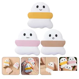 Sponges, Applicators & Cotton Makeup Sponges 3 Pcs Ghost Puff Powder Puffs For Hydrophilic Polyurethane Miss Wet Drop Delivery Health Dhjer