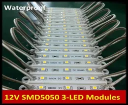 1000PCS مقاوم للماء IP65 12V DC 3 LEDS 5050 LED LED MODULES LED مصباح للإعلان sign5286446