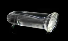 22ss Sex toy massager Cylindrical Clear Glass Sex Toys Super Big Anal Dildo 60mm Diameter Huge Large Butt Plug Vagina Anus Plugs D4514623