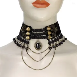 Ожерелья с подвесками, воротник-цепочка, ожерелье для девочек-подростков, крутые кисточки, колье, галстуки, женские украшения для тела