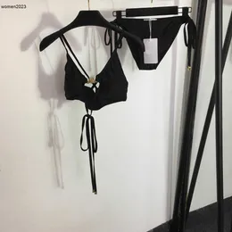 Marka strojów kąpielowych Kobiety projektantki Bikini Zestaw kąpieli kąpielowy moda logo stroje kąpielowe 2PCS Kobiety seksowne trójkąt pływanie wakacje na plaża kantar marca 07 marca