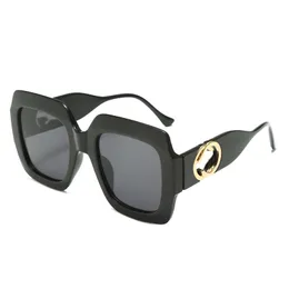 새로운 럭셔리 디자이너 브랜드 스퀘어 선글라스 디자이너 선글라스 고품질 안경 여성 남성 안경 여성 태양 유리 UV400 렌즈 유니에 렉스 박스